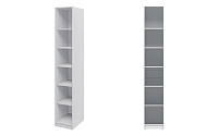 Корпус одностворчатого шкафа (5 полок)